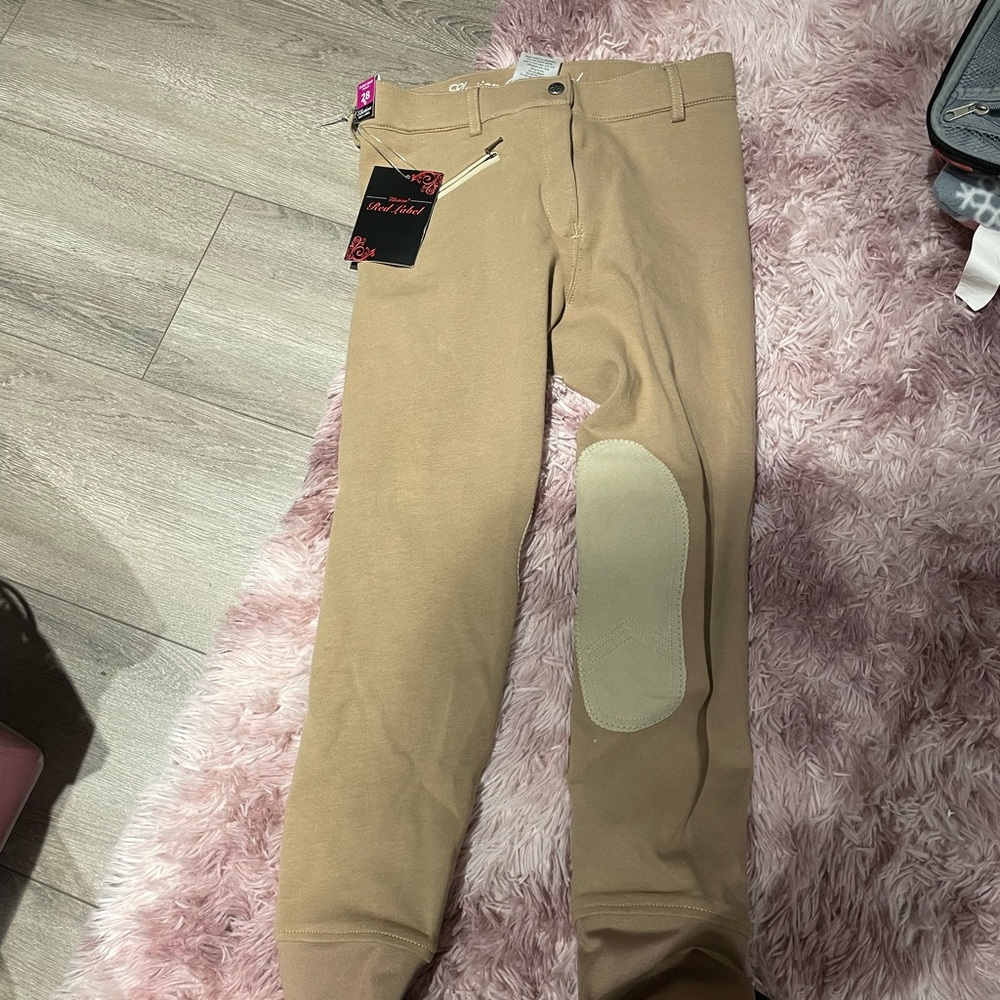 Beige ELATION Red label breeches